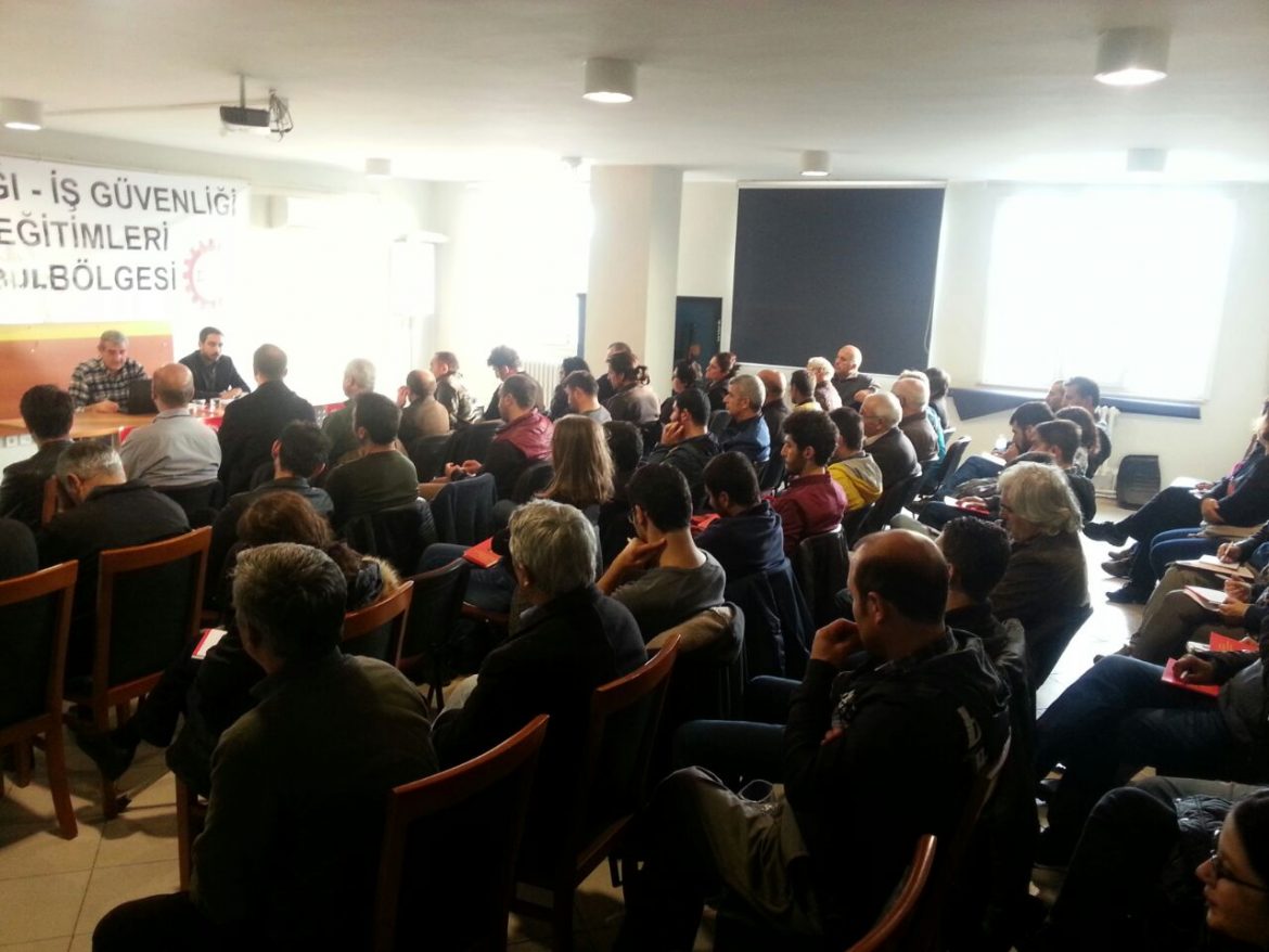 ARTAN İŞ CİNAYETLERİNE KARŞI “İŞÇİ SAĞLIĞI İŞ GÜVENLİĞİ” PANELİ