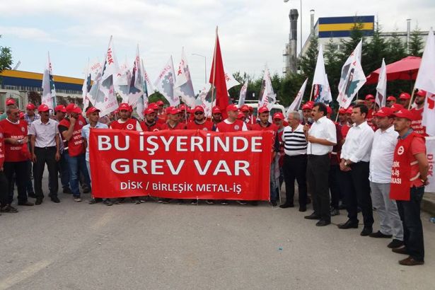 Patronların hilesini ortaya çıkaran işçiler Tekno Maccaferri'de greve başladı
