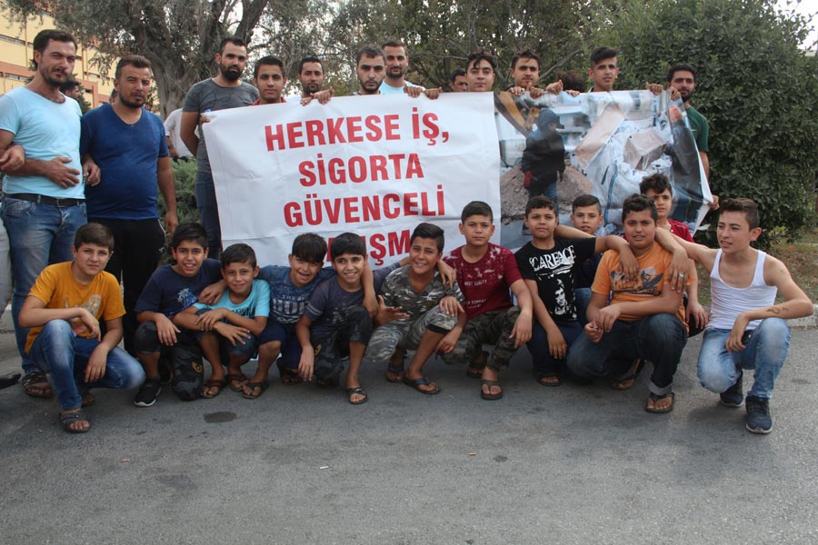 Saya tezgahlarında düşe yatan çocuklar… – Ercüment Akdeniz